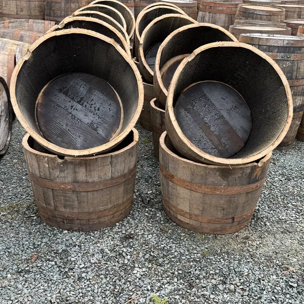 How Authentic Whiskey Barrels Are Made — Island Barrel Company